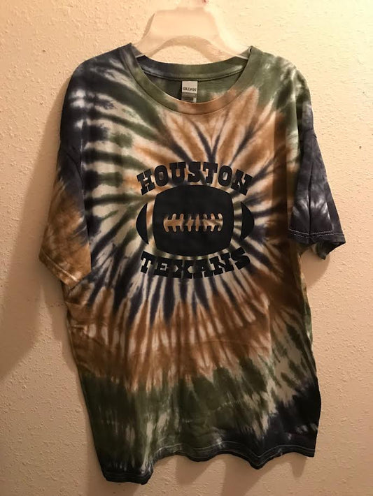 Houston Texans Tie-Dye T-Shirt