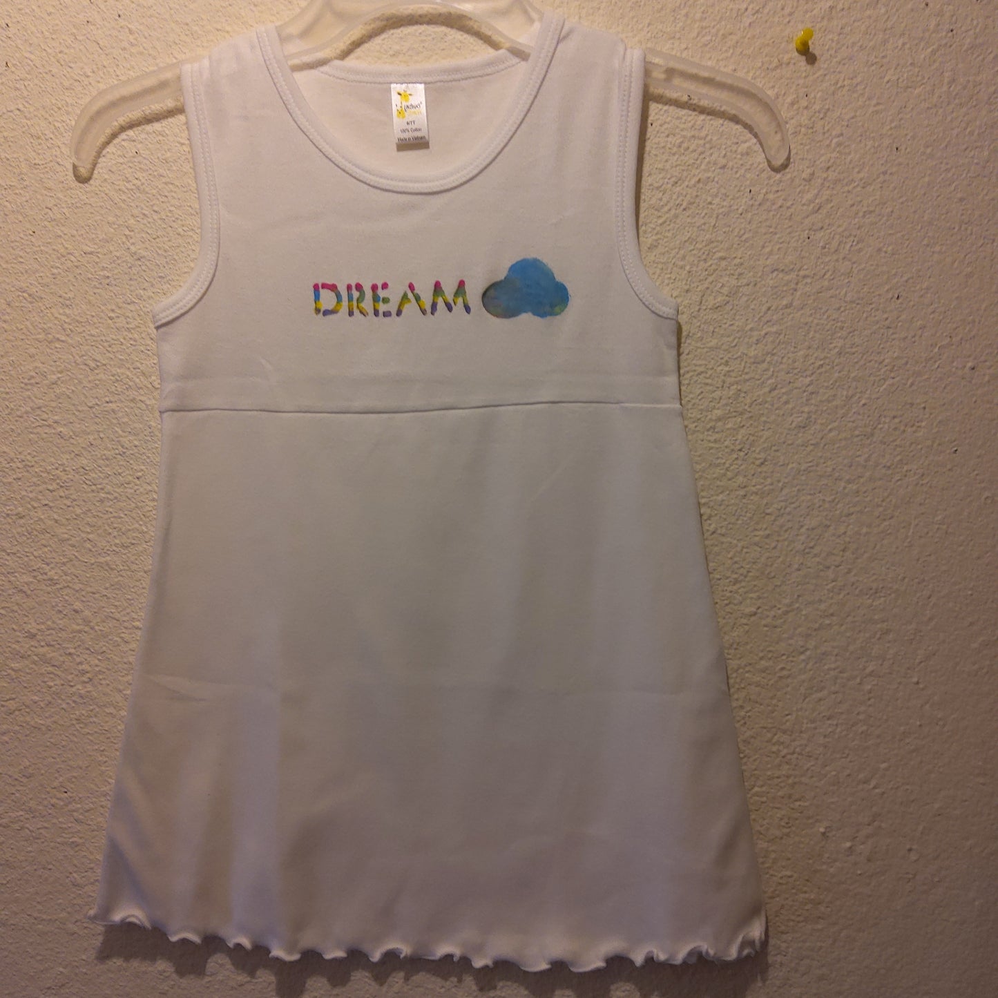 Girl's 'DREAM' dress