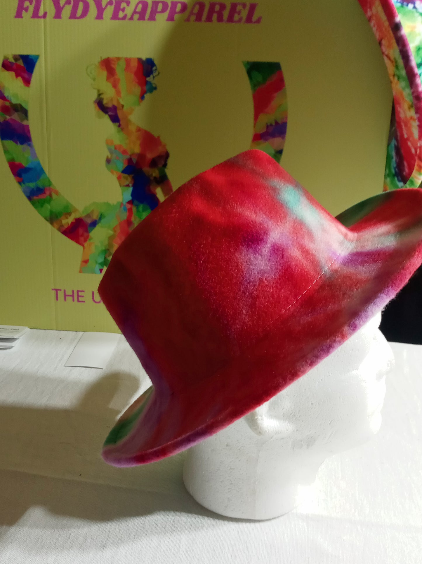 Tie-Dye Fedora Hat