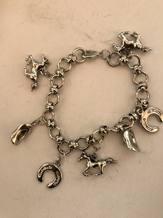 Cowgirl Charm Bracelet